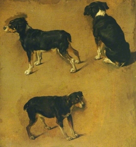 Studies of a Dog Adrian van de Velde (2)